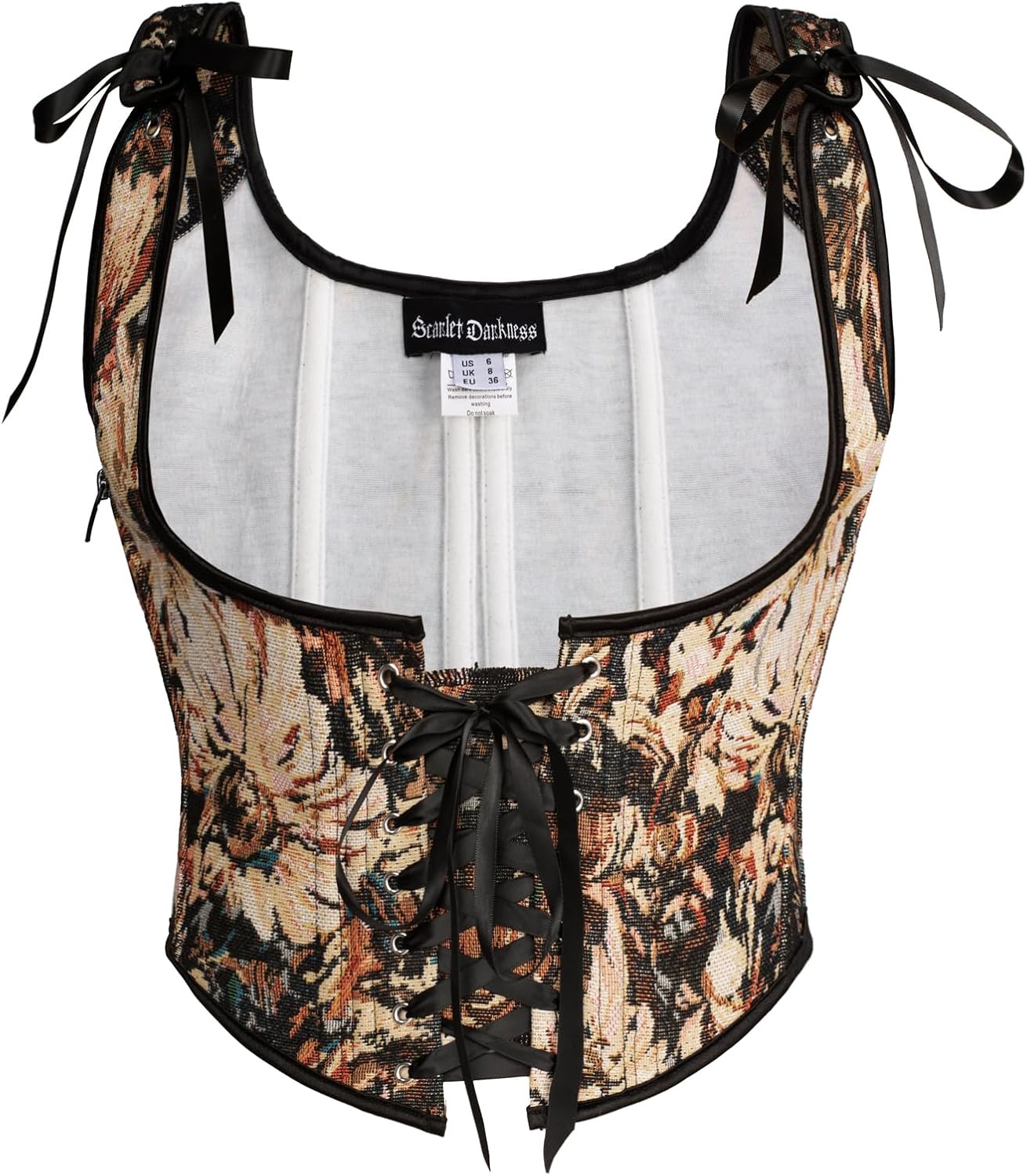 Scarlet Darkness Women's Renaissance Corset for Vintage Style