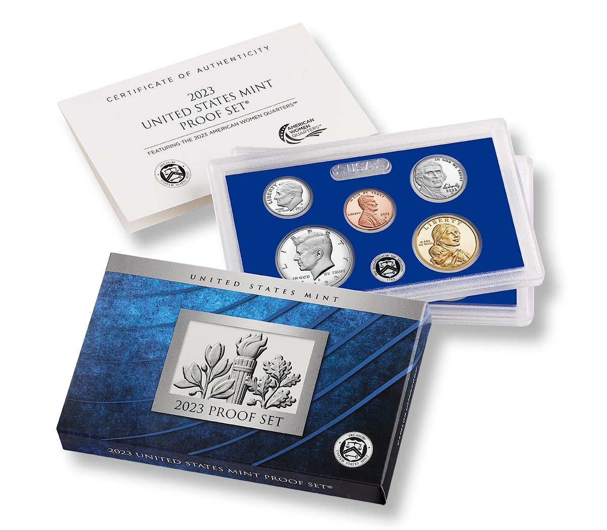 2023 S 23RG US Mint Proof Set With 10 Deep Cameo Coins Collection