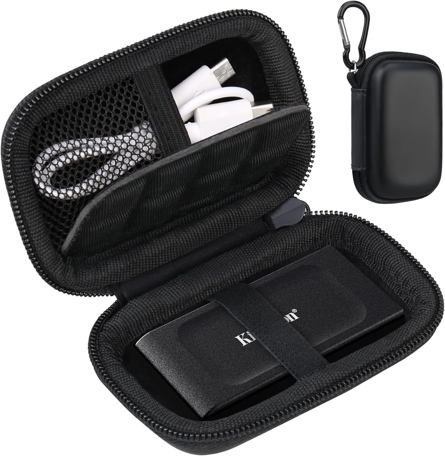 Lacdo EVA Shockproof Case for Kingston SSD - Travel Ready