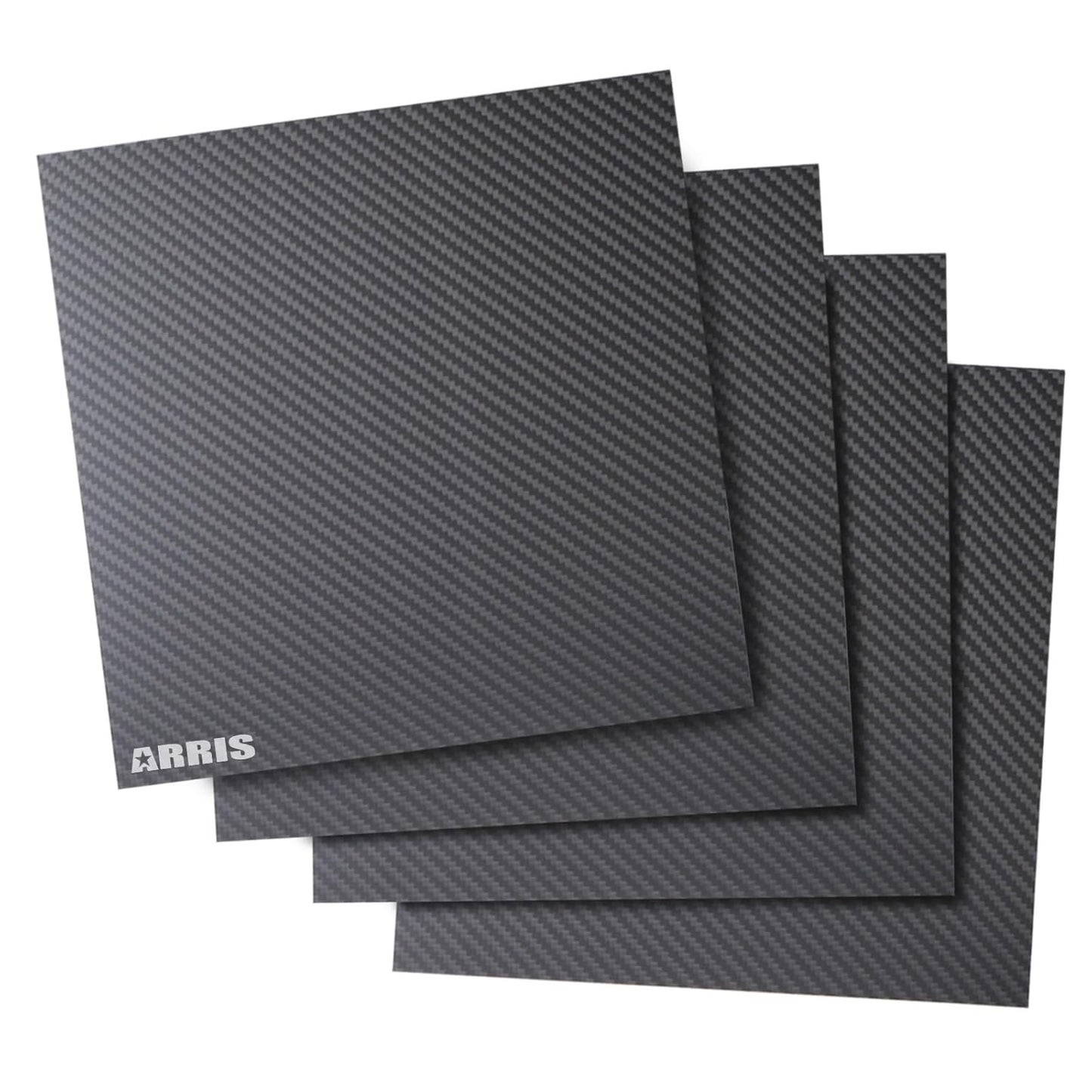 ARRIS 300x300x3mm Carbon Fiber Sheets for RC Aircraft DIY