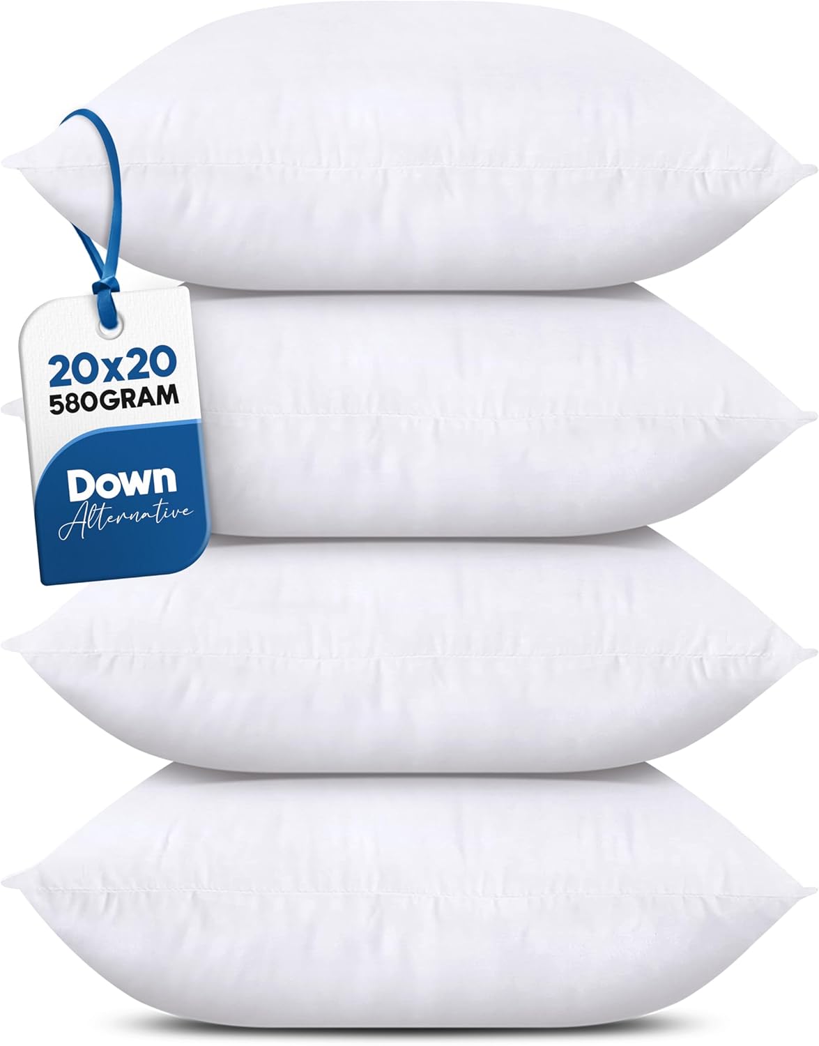 Utopia Bedding Throw Pillows Set of 4 for Sofa and Couch
