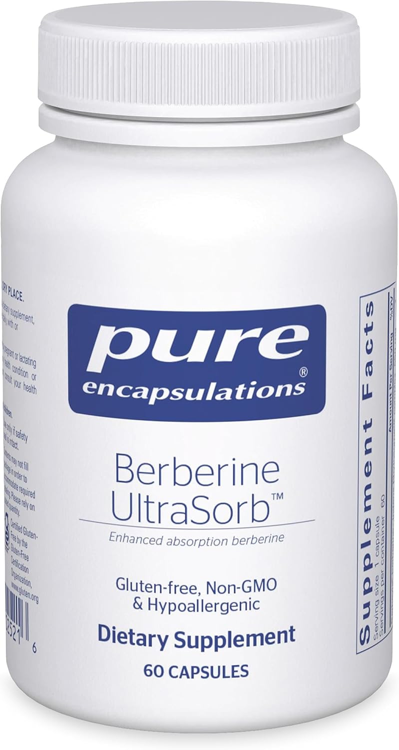 Berberine UltraSorb 550 mg - Enhanced Absorption for Health