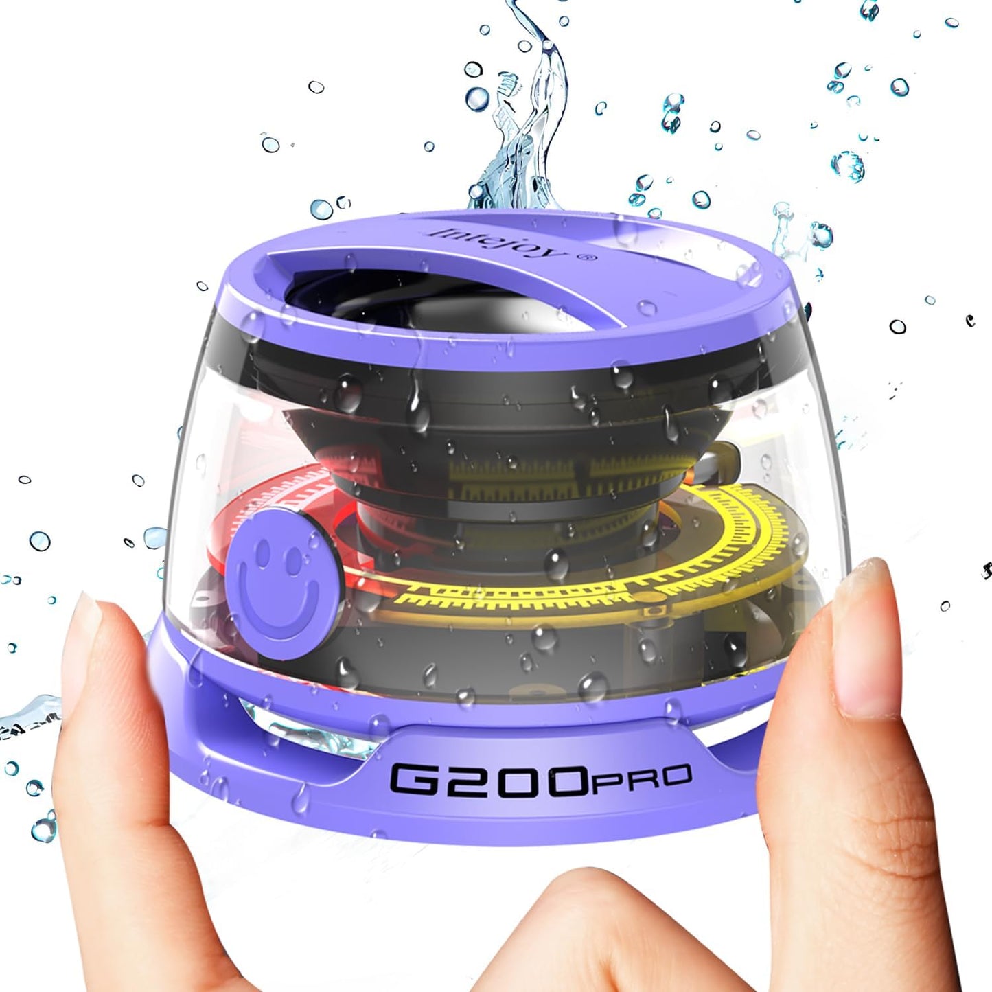 Intejoy Waterproof Portable Speaker with Bluetooth 5.4