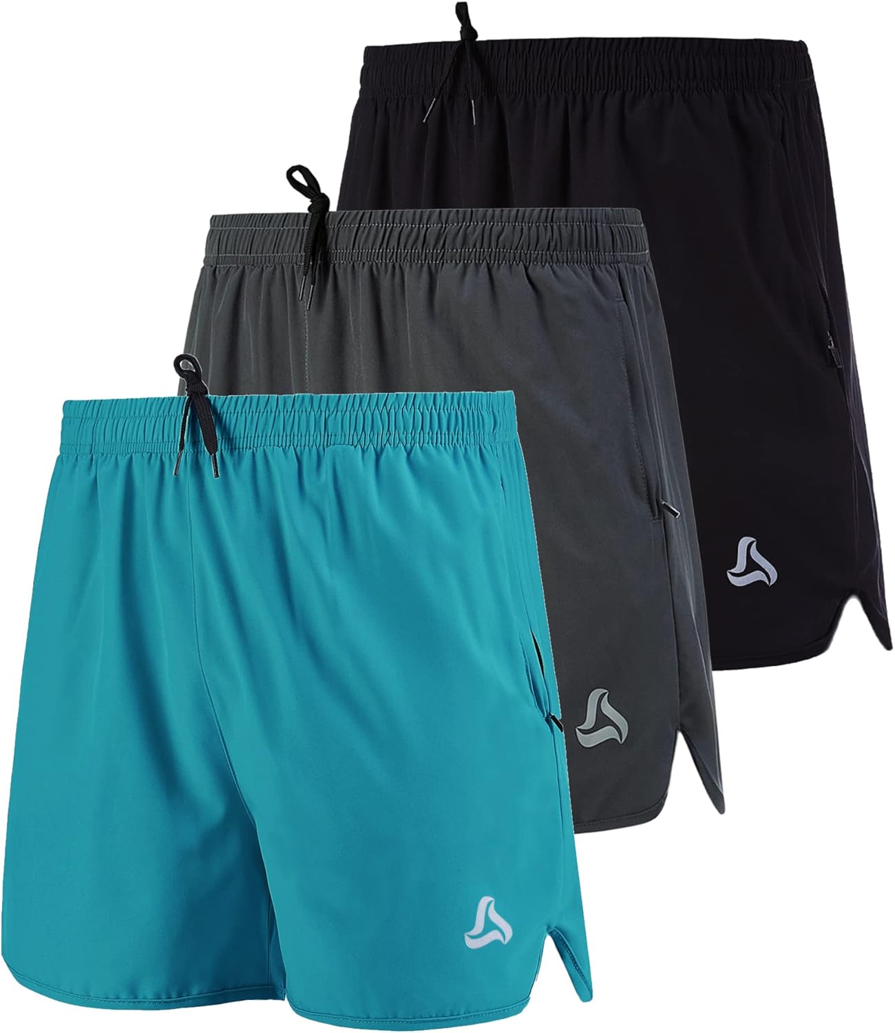 SILKWORLD Men's Running Stretch Quick Dry Shorts for Active Life
