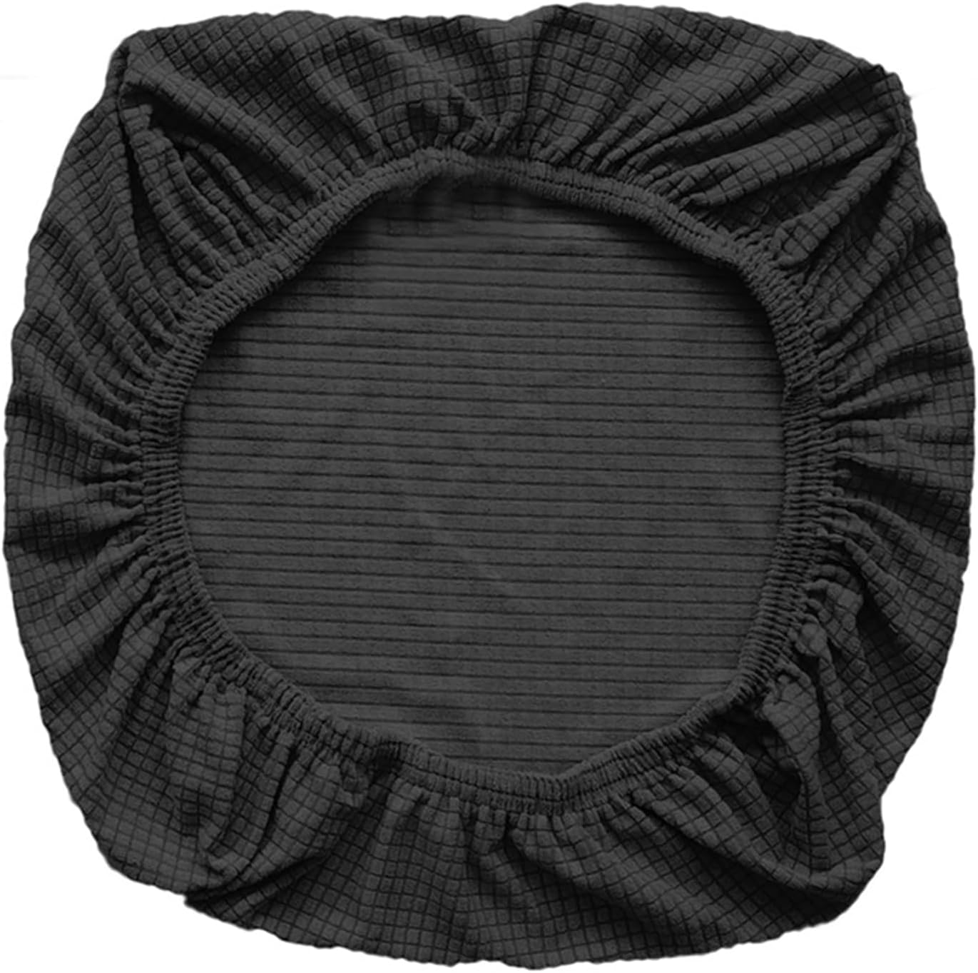 Stretchable Black Chair Cover - Machine Washable