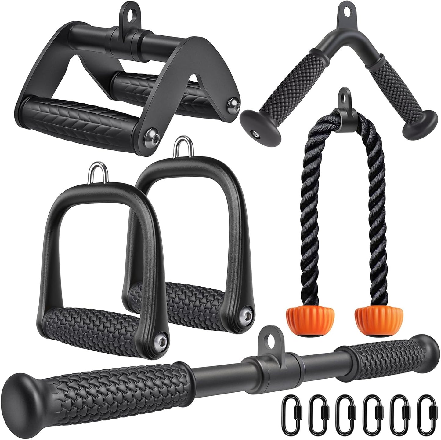 SELEWARE Triceps LAT Pulldown Attachments for Home Gym Workouts