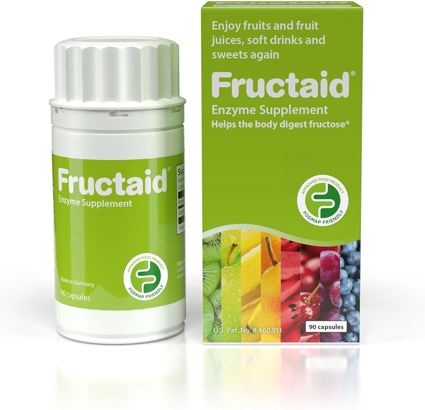 Enzyme Supplement for Easy Digestion of Sugary Foods and Drinks