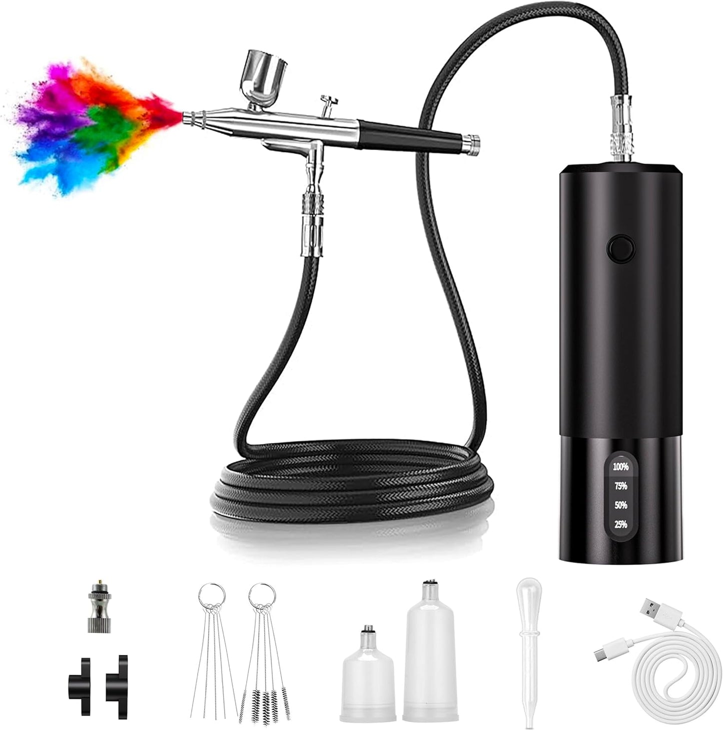 High-Precision Cordless Airbrush Kit: Ultimate Art & Beauty