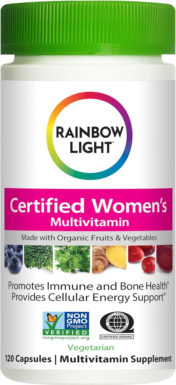 Rainbow Light Certified Womens Multivitamin for Optimal Health