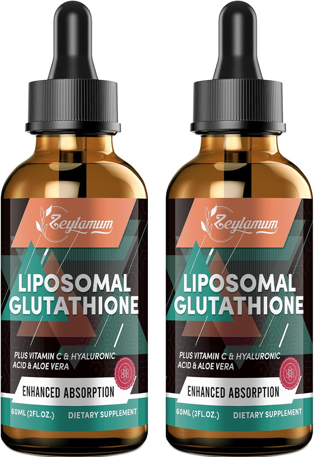 2000MG Liposomal Glutathione Liquid Drops for Detox & Skin