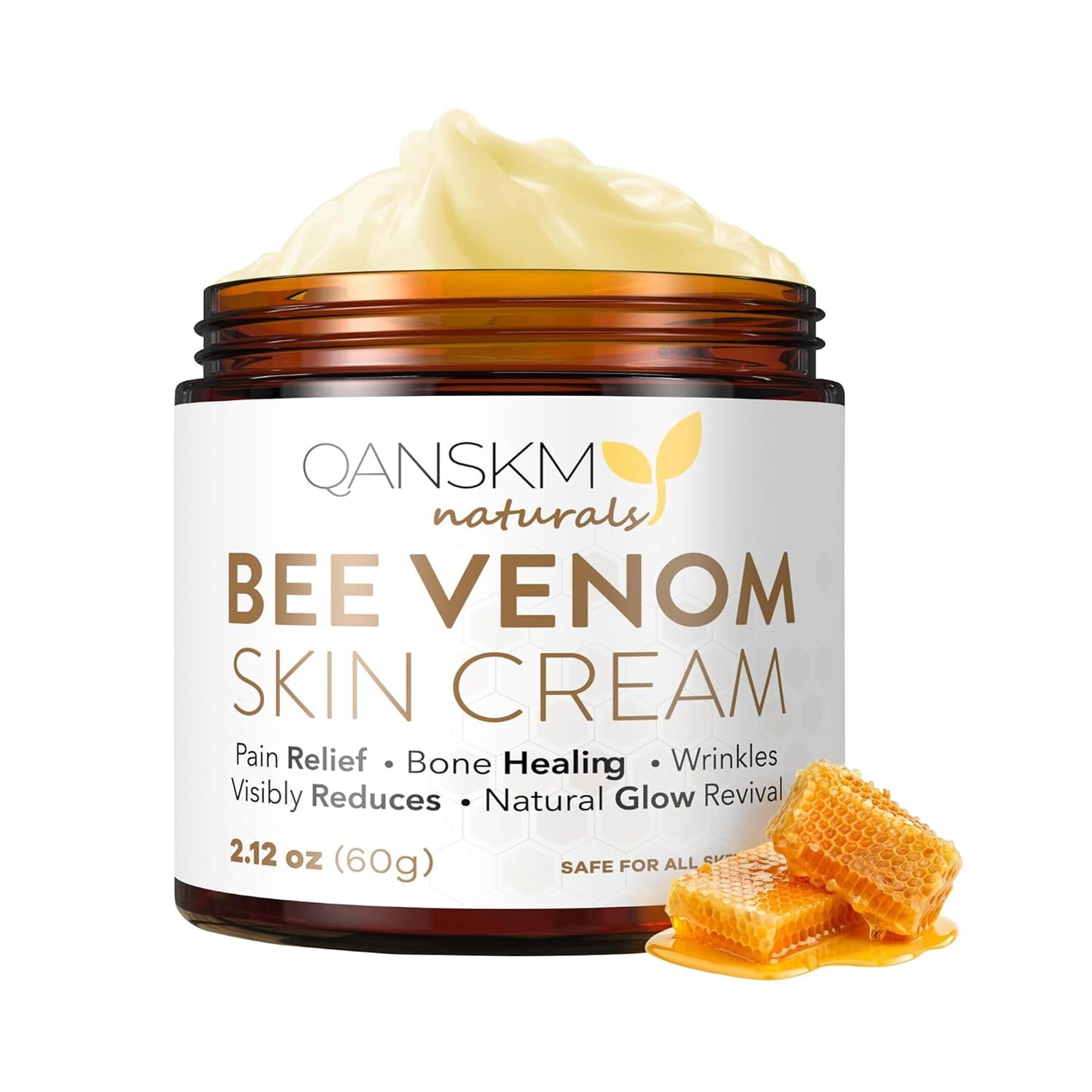 Bee Venom Skin Cream for Wrinkle Care & Joint Wellness Support