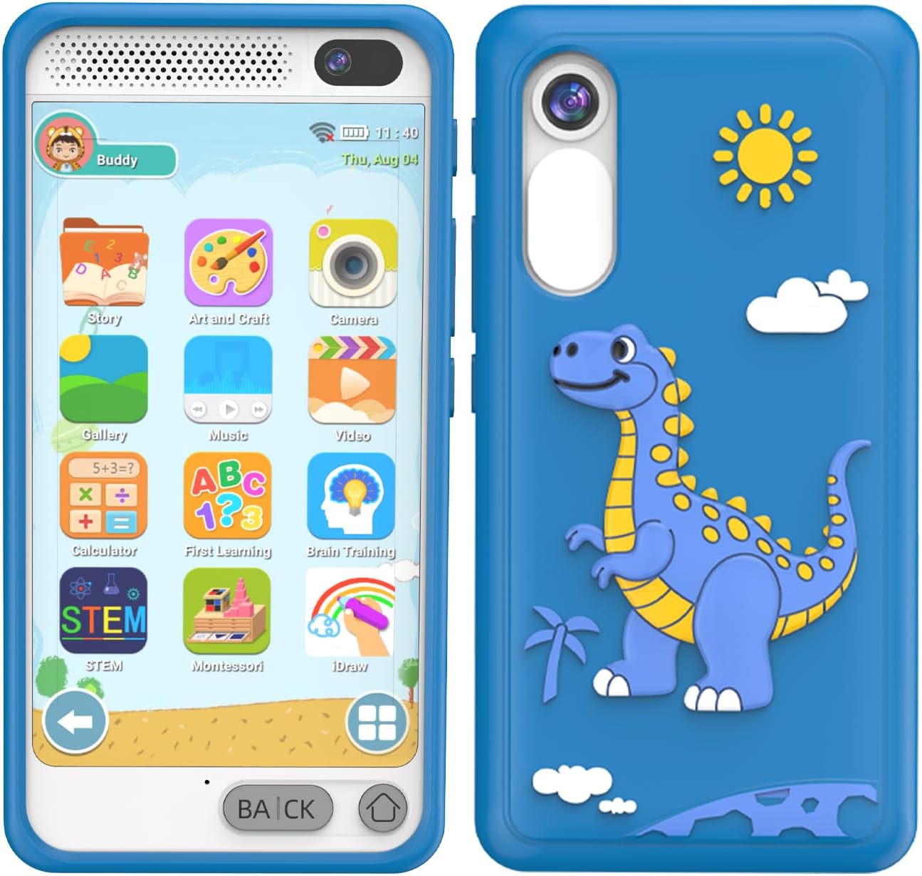 Kids Smart Phone Toys for Boys Girls - Fun Learning Device