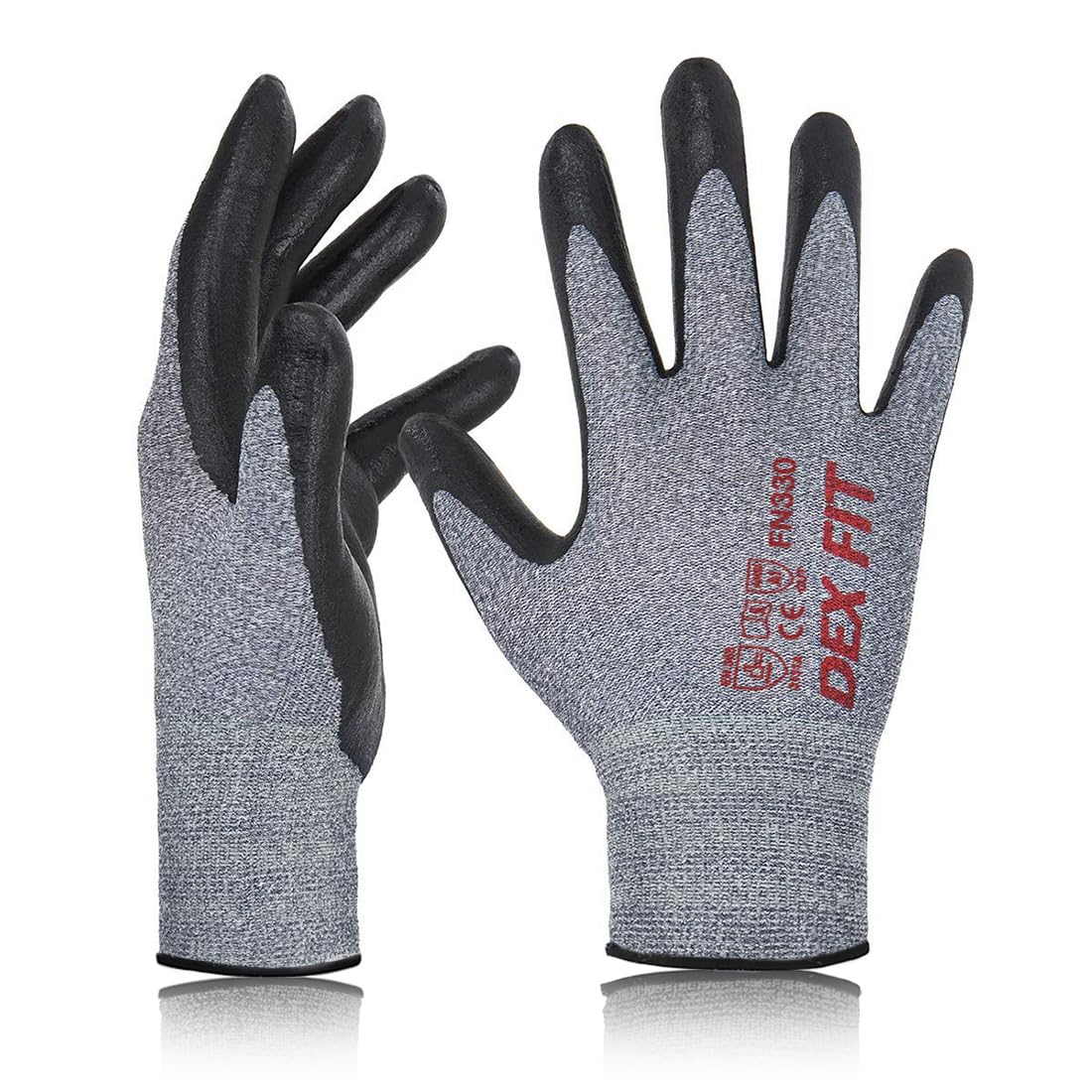 DEX FIT Nitrile Work Gloves FN330 - Comfortable & Durable Grip