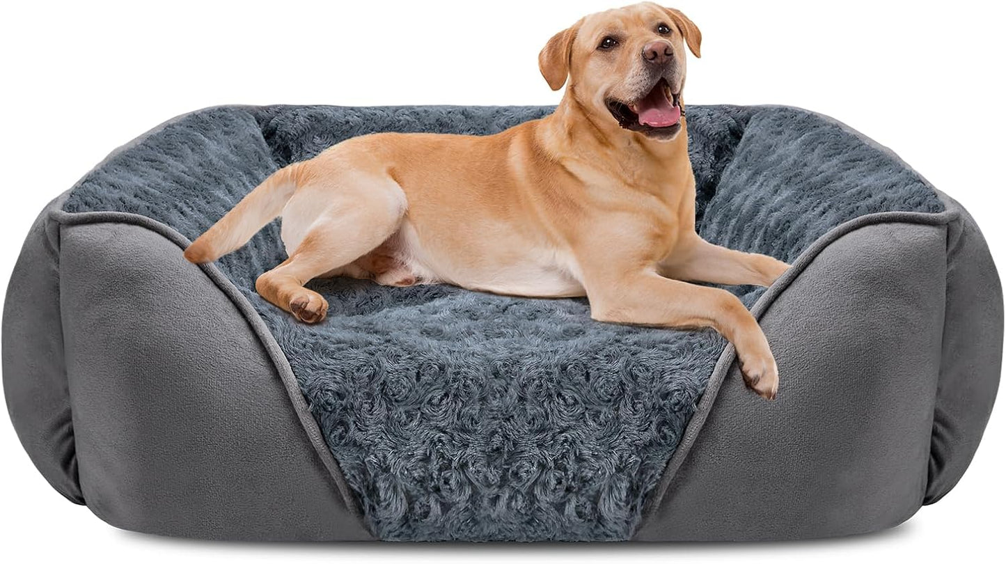 INVENHO XX-Large Dog Bed for Comfort and Calming Sleep