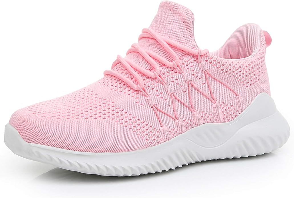 Akk Womens Walking Shoes Sneakers - Slip On Memory Foam Comfort