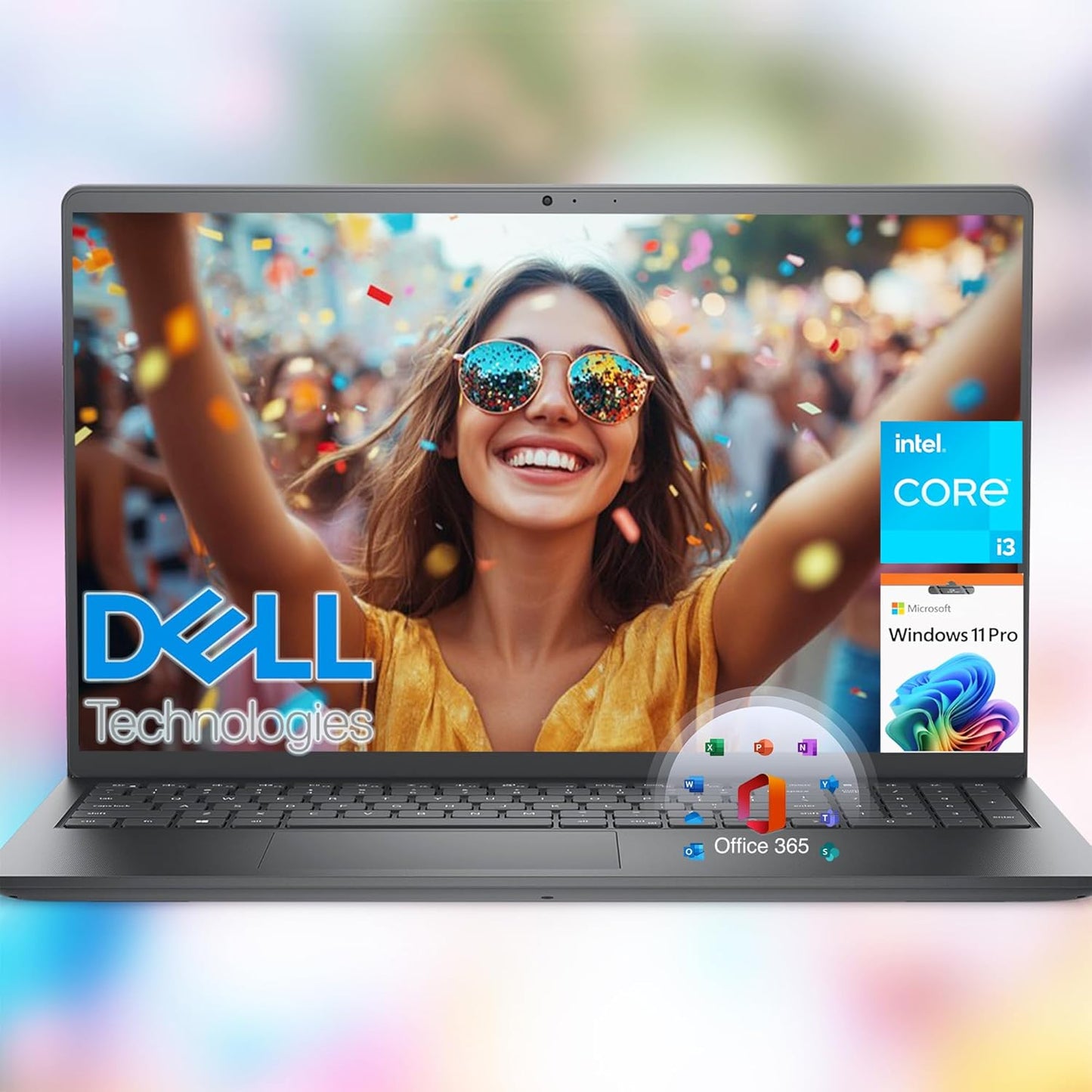 Dell Vostro 15.6 FHD Business Laptop with Intel Core i3 Power