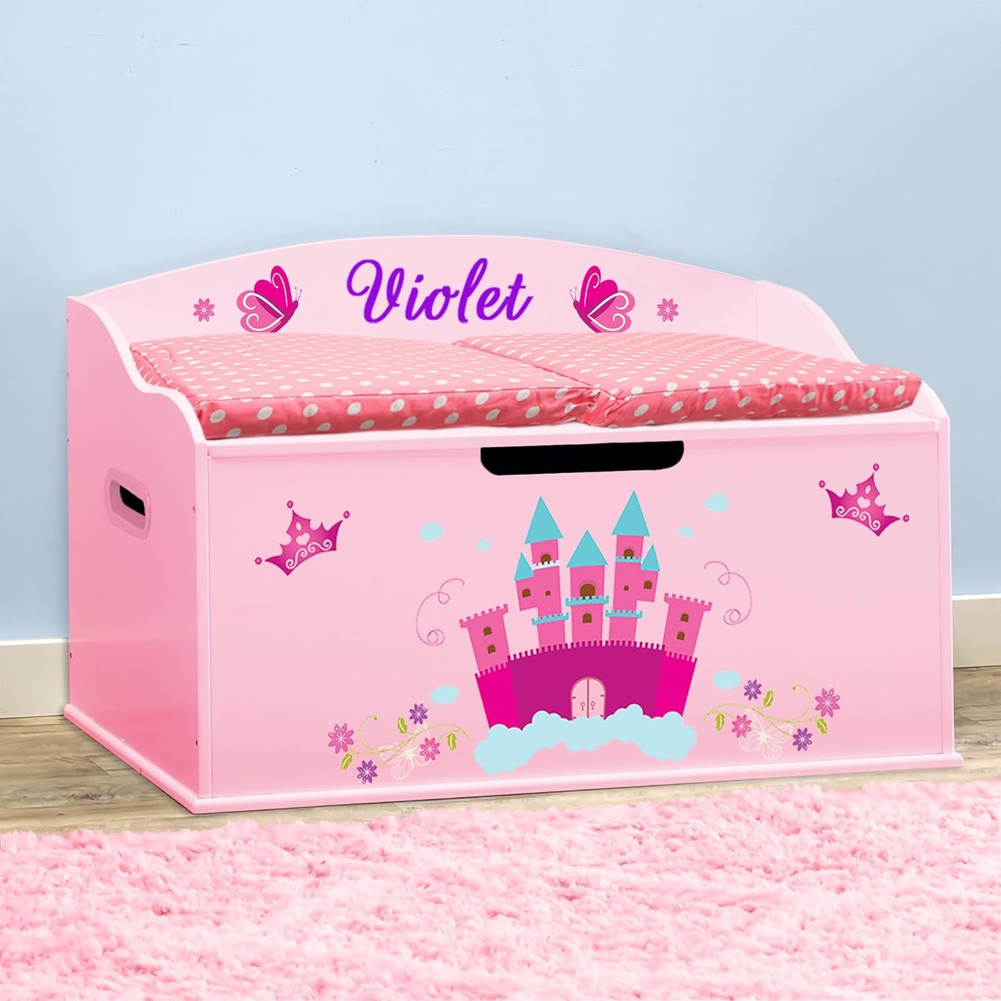 DIBSIES Personalized Creative Wonders Toy Box for Princesses