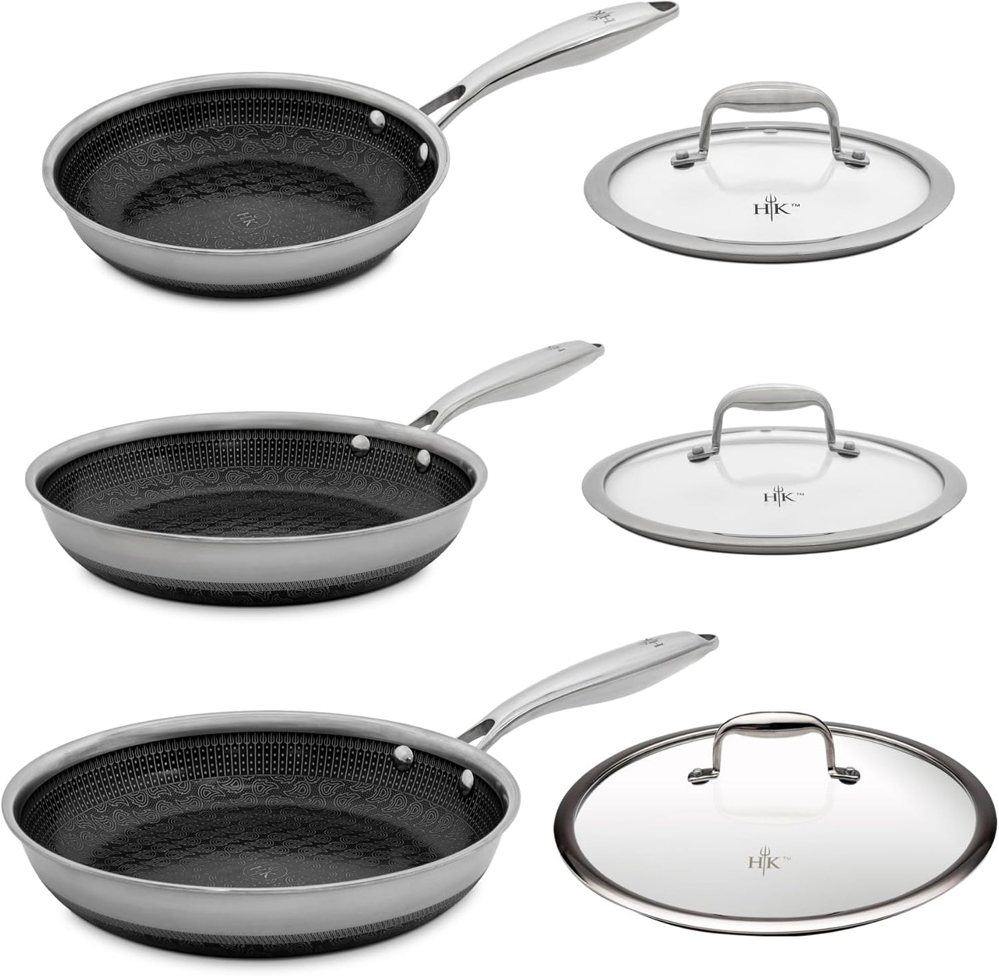 Hell's Kitchen Hybrid Fry Pan: Non Toxic Cookware Set Review
