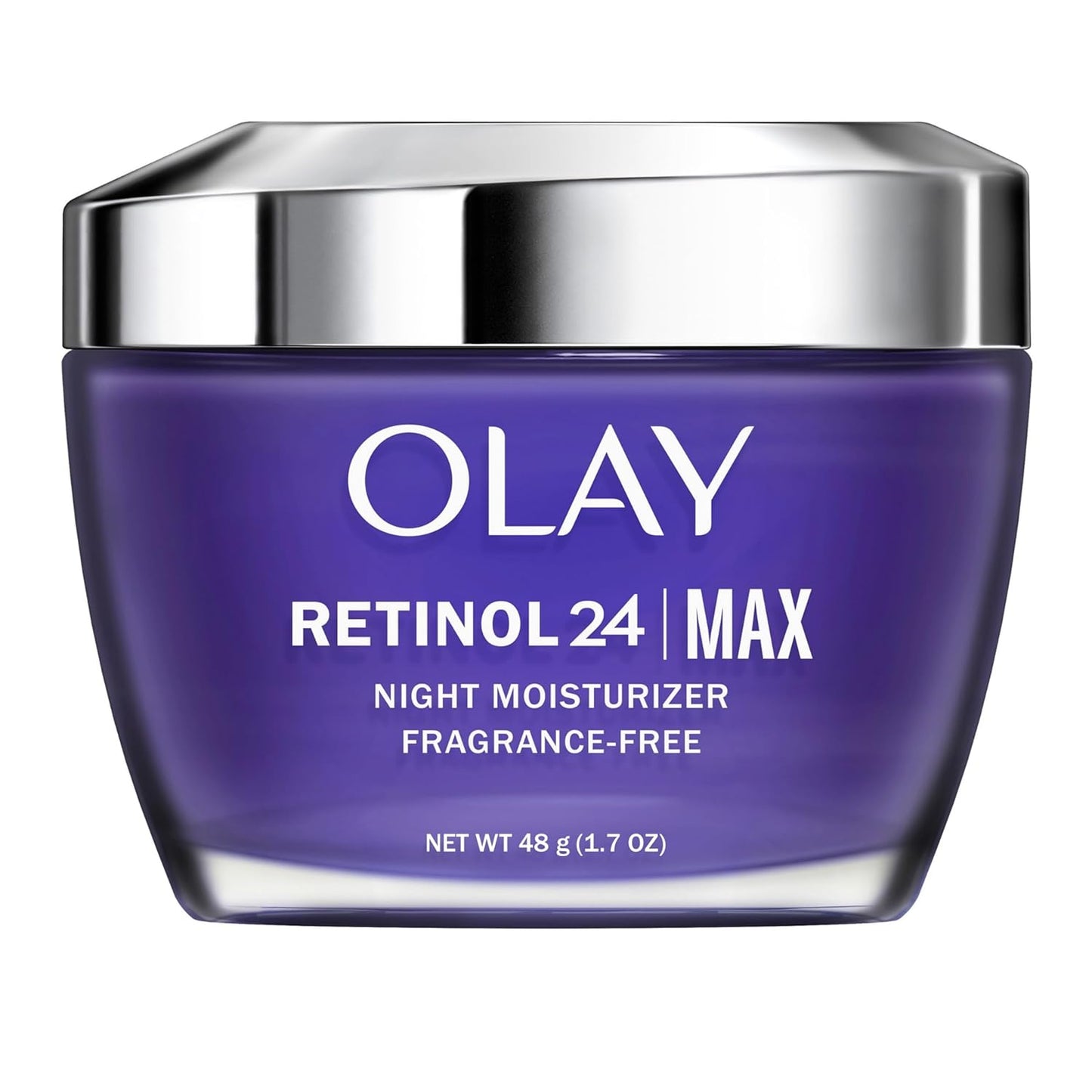 Olay Retinol Face Moisturizer: Smoothes Wrinkles, Hydrates Skin - 24-Hour Anti-Aging Cream