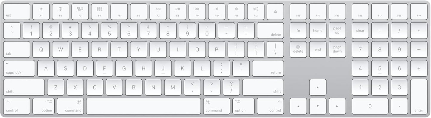 Apple Magic Keyboard: Wireless Rechargeable Bluetooth; Works with Mac, iPad, iPhone