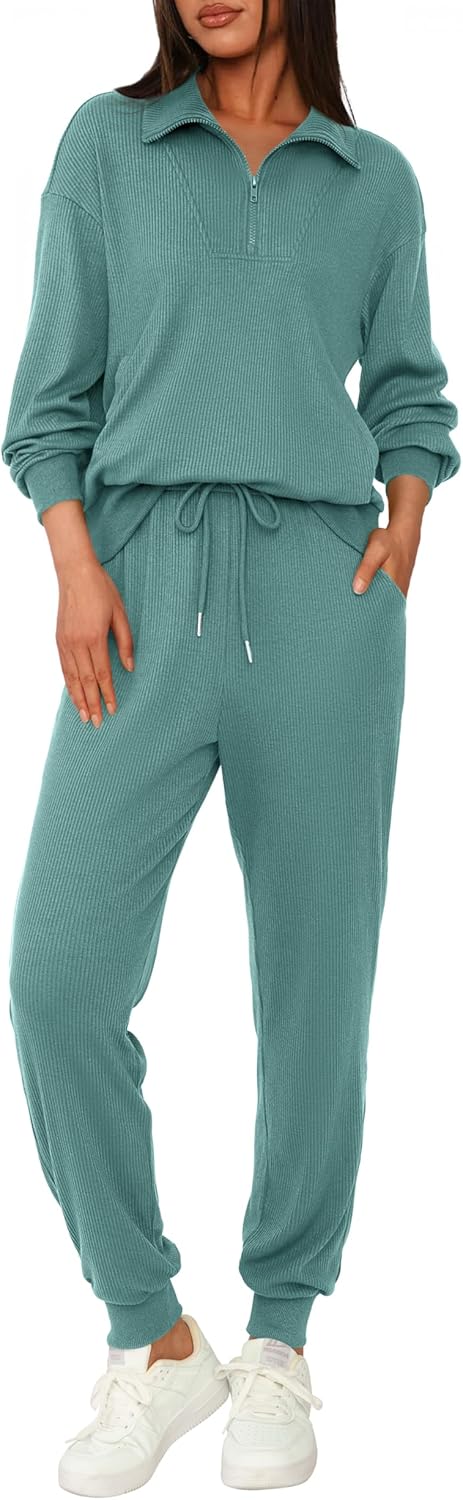 BTFBM Women's 2 Piece Tracksuit Fall Outfits for 2025 Style