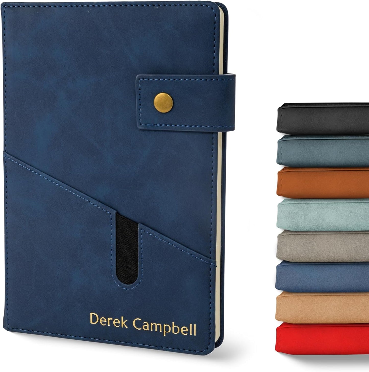 Custom Leather Journal - Personalized Executive Notebook