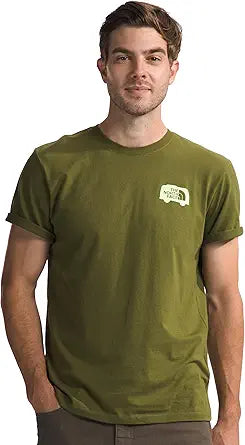 THE NORTH FACE Mens Short-Sleeve Brand Proud Tee for Comfort