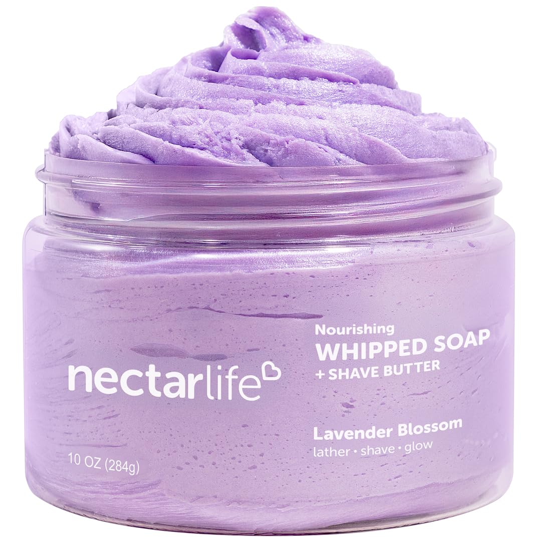 Nectar Life Whipped Soap and Shave Butter for Luxurious Skin