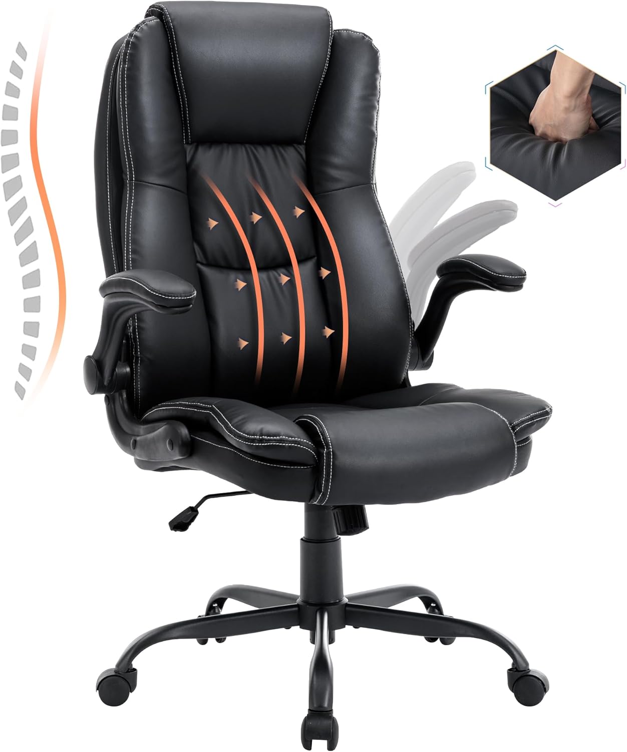 Executive Ergonomic Office Chair, Comfort & Support