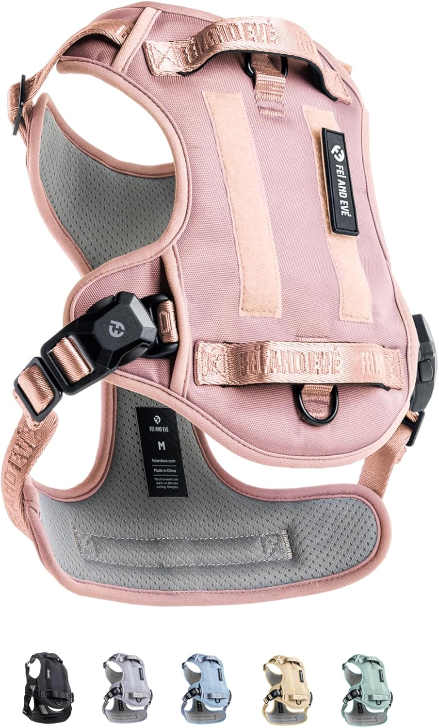 Fei & Eve MagEase Dog Harness with Magnetic Buckles for Easy Fit