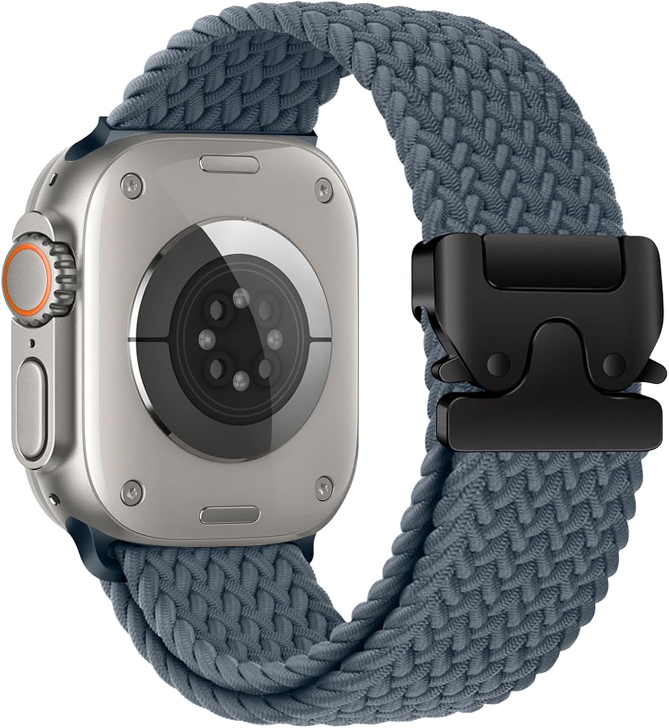 DMVEIMAL Braided Solo Loop for Apple Watch - Stylish Elastic Band