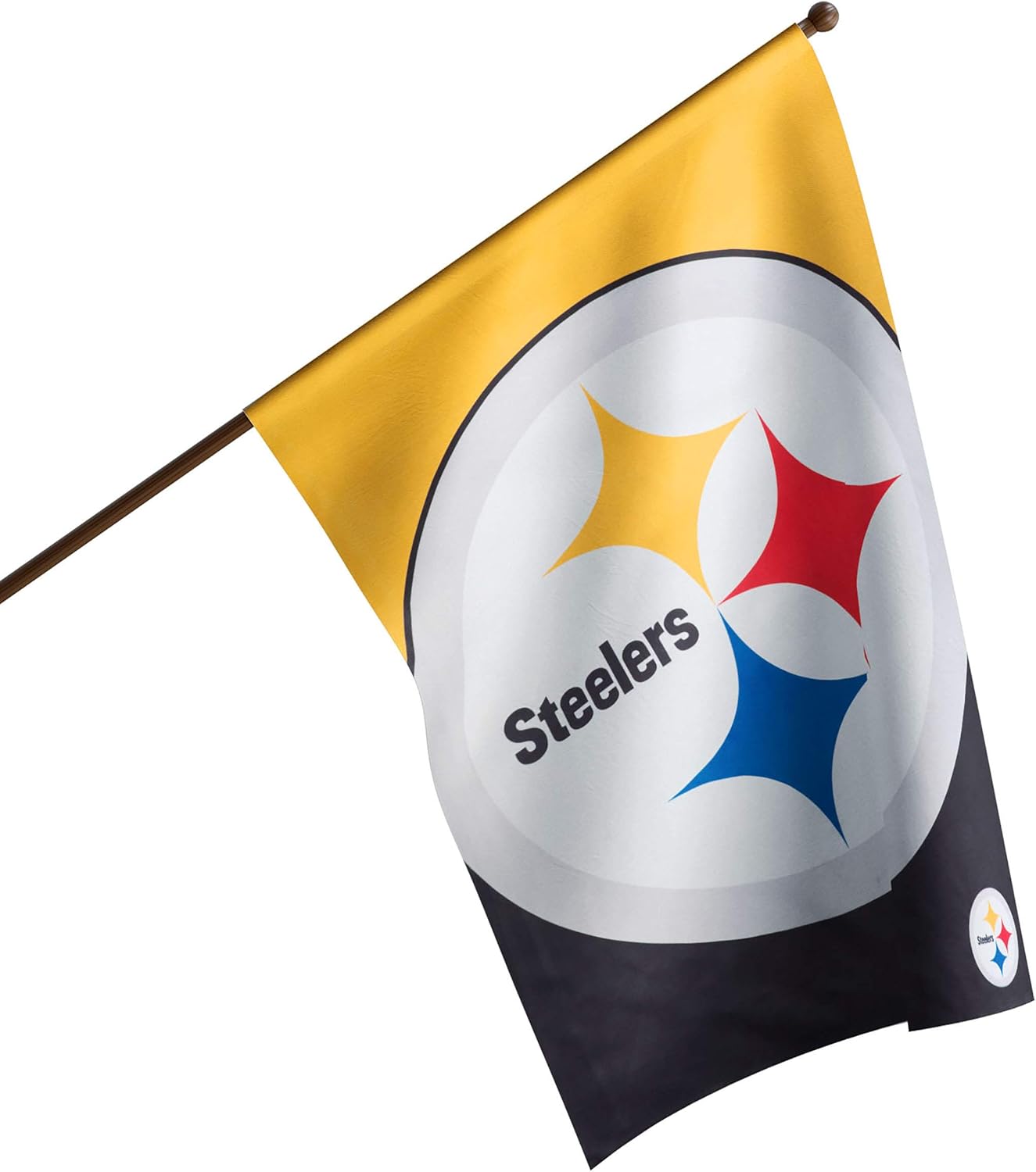 FOCO NFL Double Sided Team Logo Vertical Flag for Fans