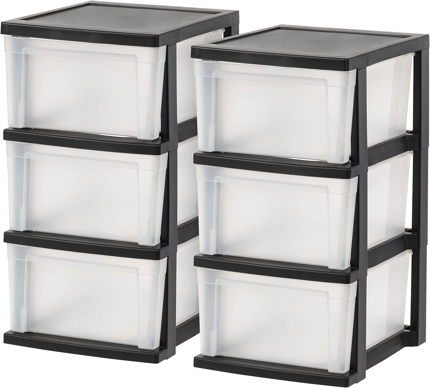 IRIS USA 3-Drawer Storage Organizer for Craft and Home Use