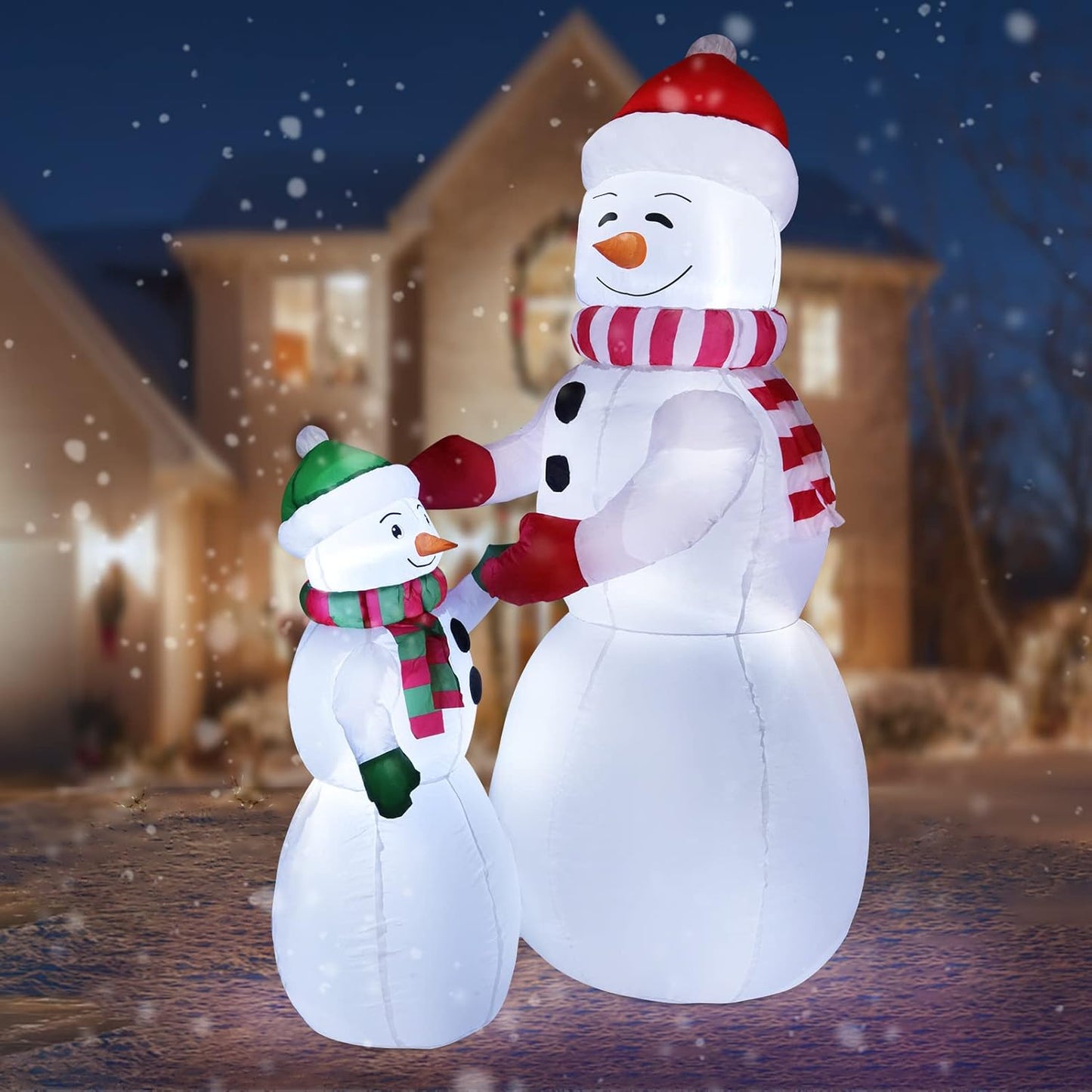 6Ft Christmas Inflatable Snowman by Union Tree for Yard