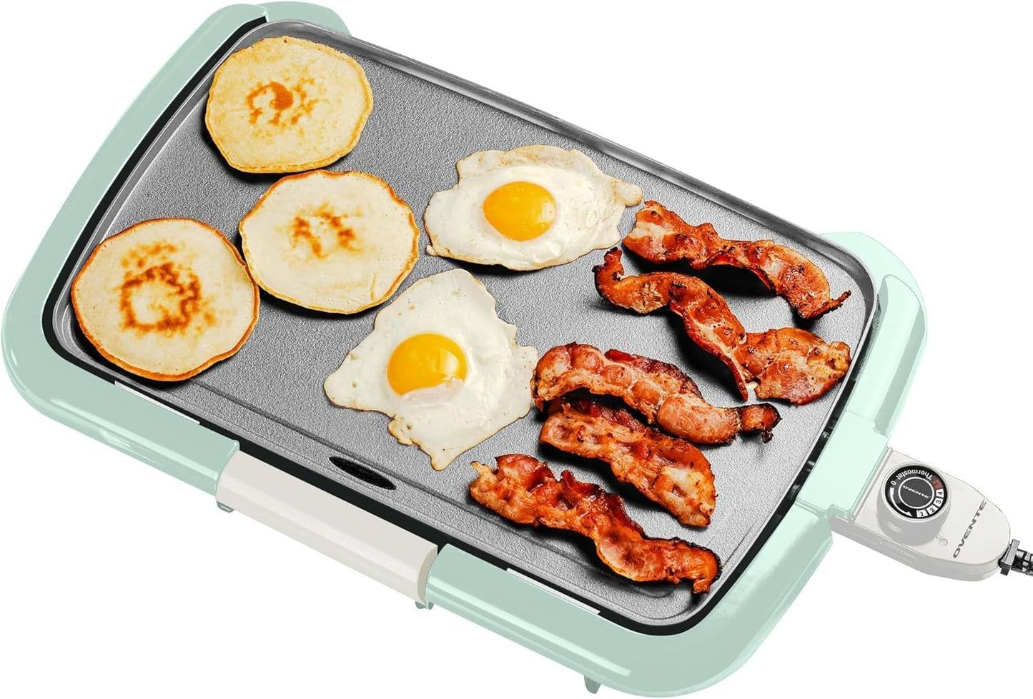 OVENTE Electric Griddle with Non-Stick Surface for Cooking