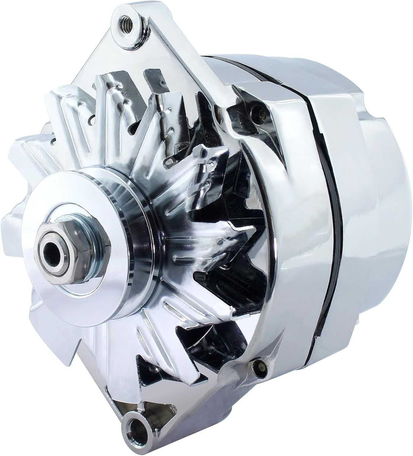 High Output 105A GM 1 Wire Alternator for Chevy 350 305