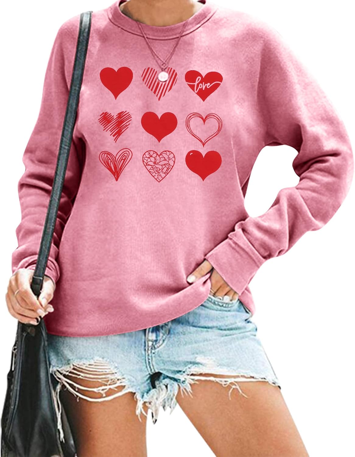 Romantic Love Sweatshirt for Women