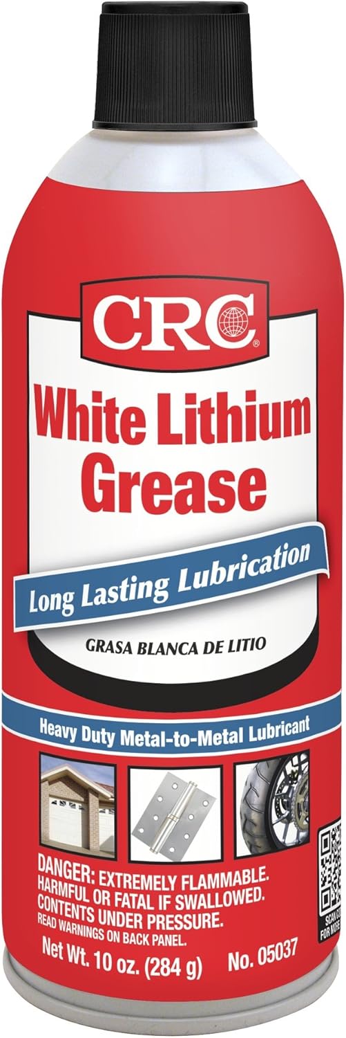 CRC White Lithium Grease 05037: Long Lasting Lubricant Pack