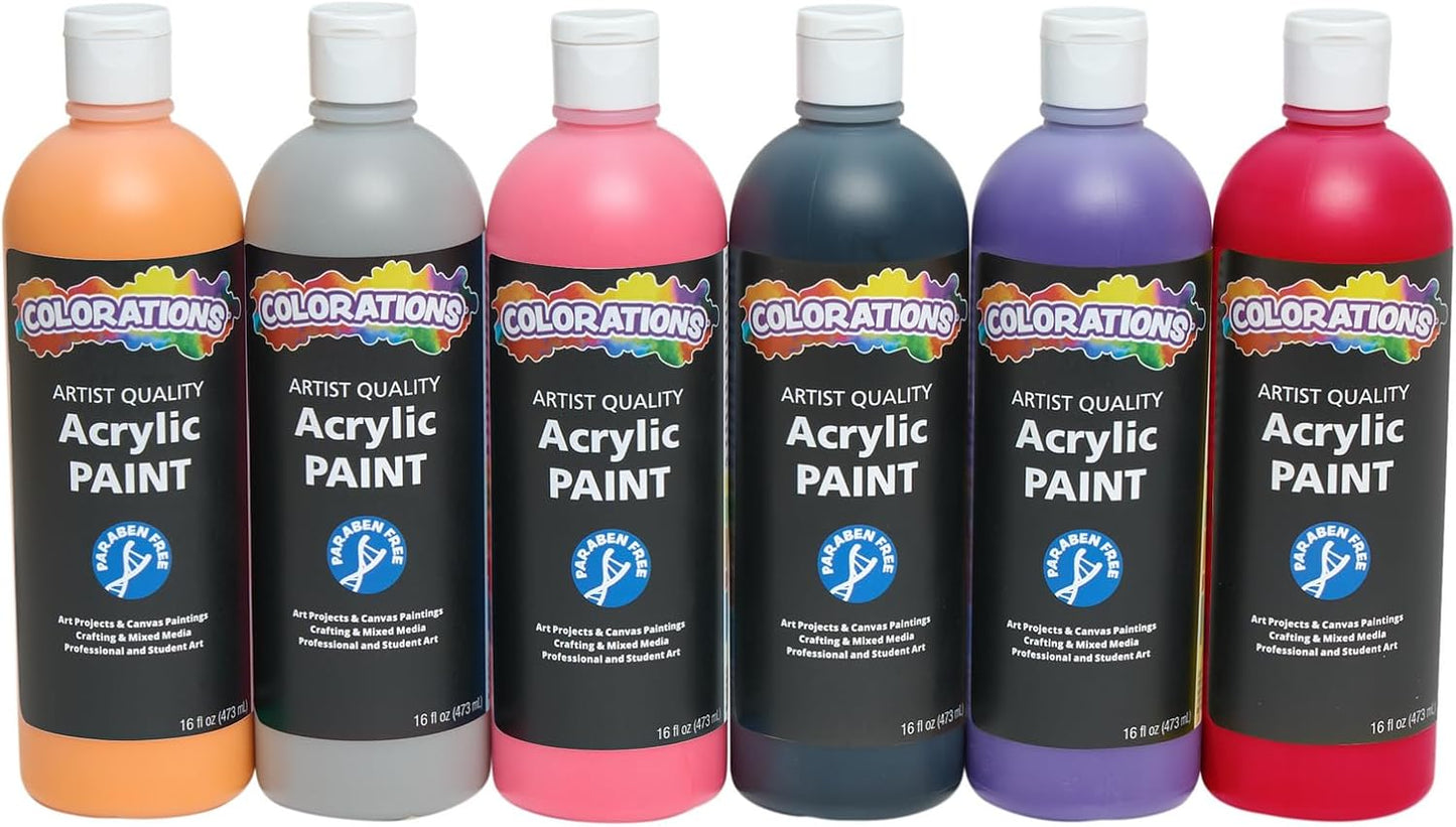 Colorations Artist Quality Acrylic Paint Set for Creative Projects