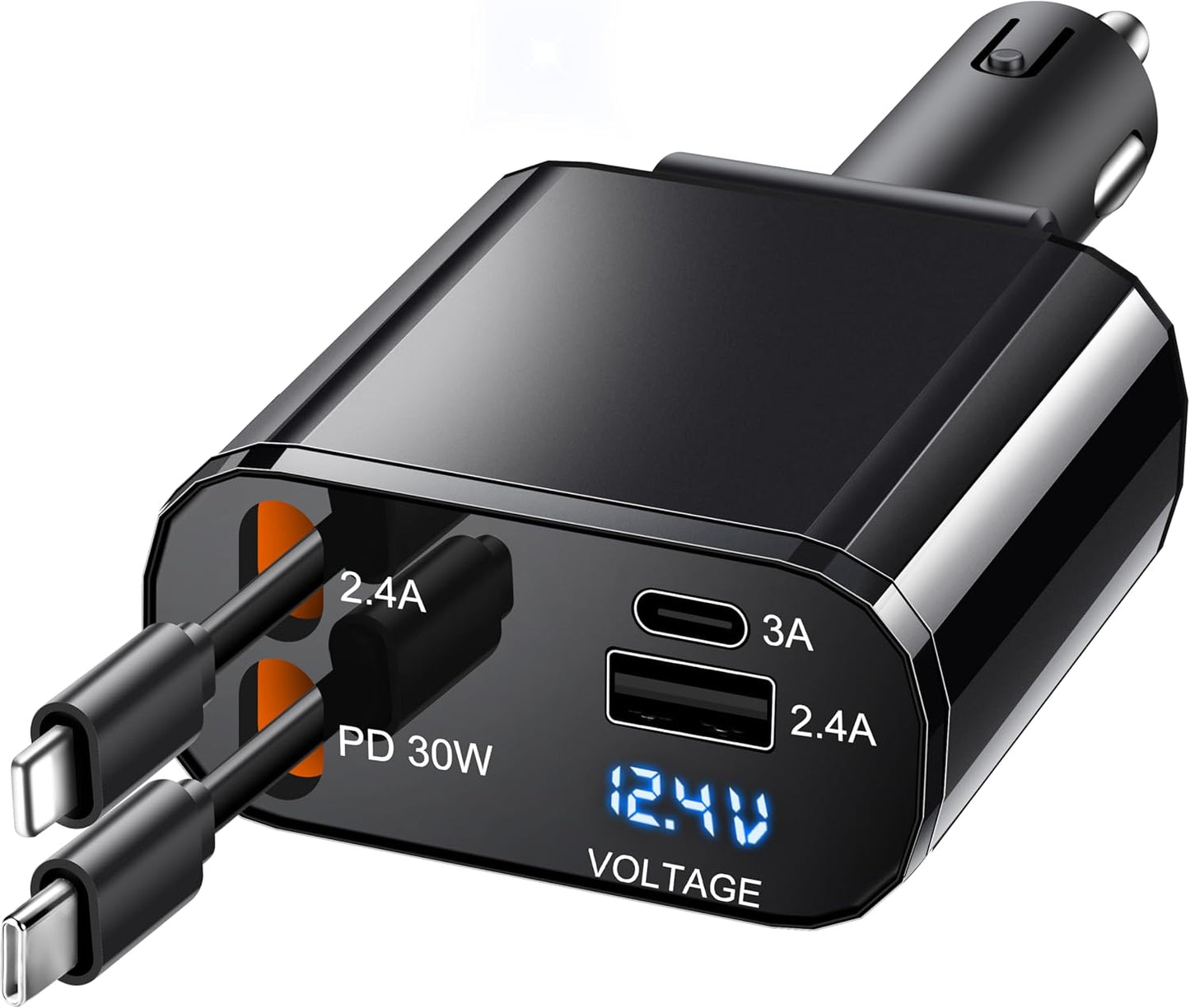 Fast Charge Car Charger for iPhone & Android
