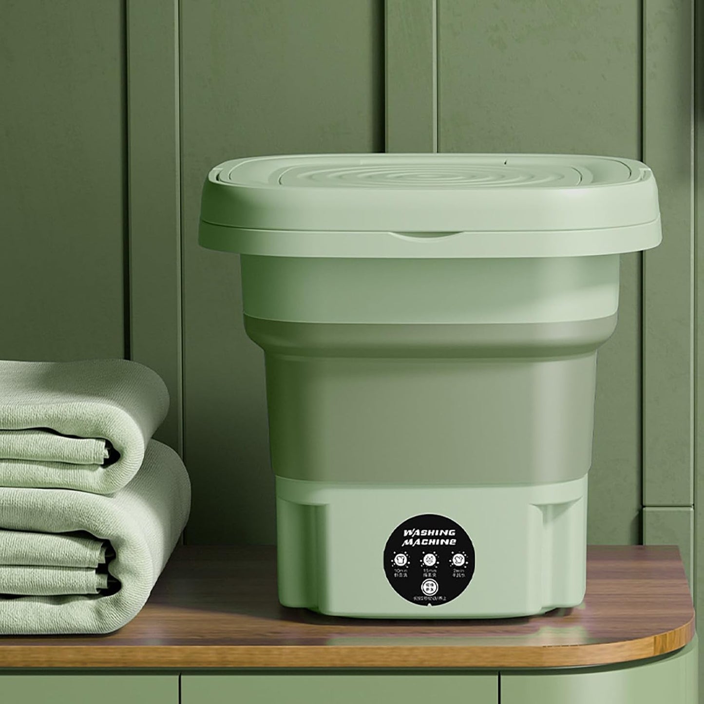 8L Mini Washer: Deep Clean Anywhere!