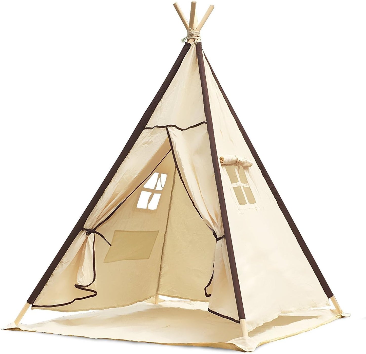 Kids Foldable Teepee Tent - Indoor/Outdoor Fun!