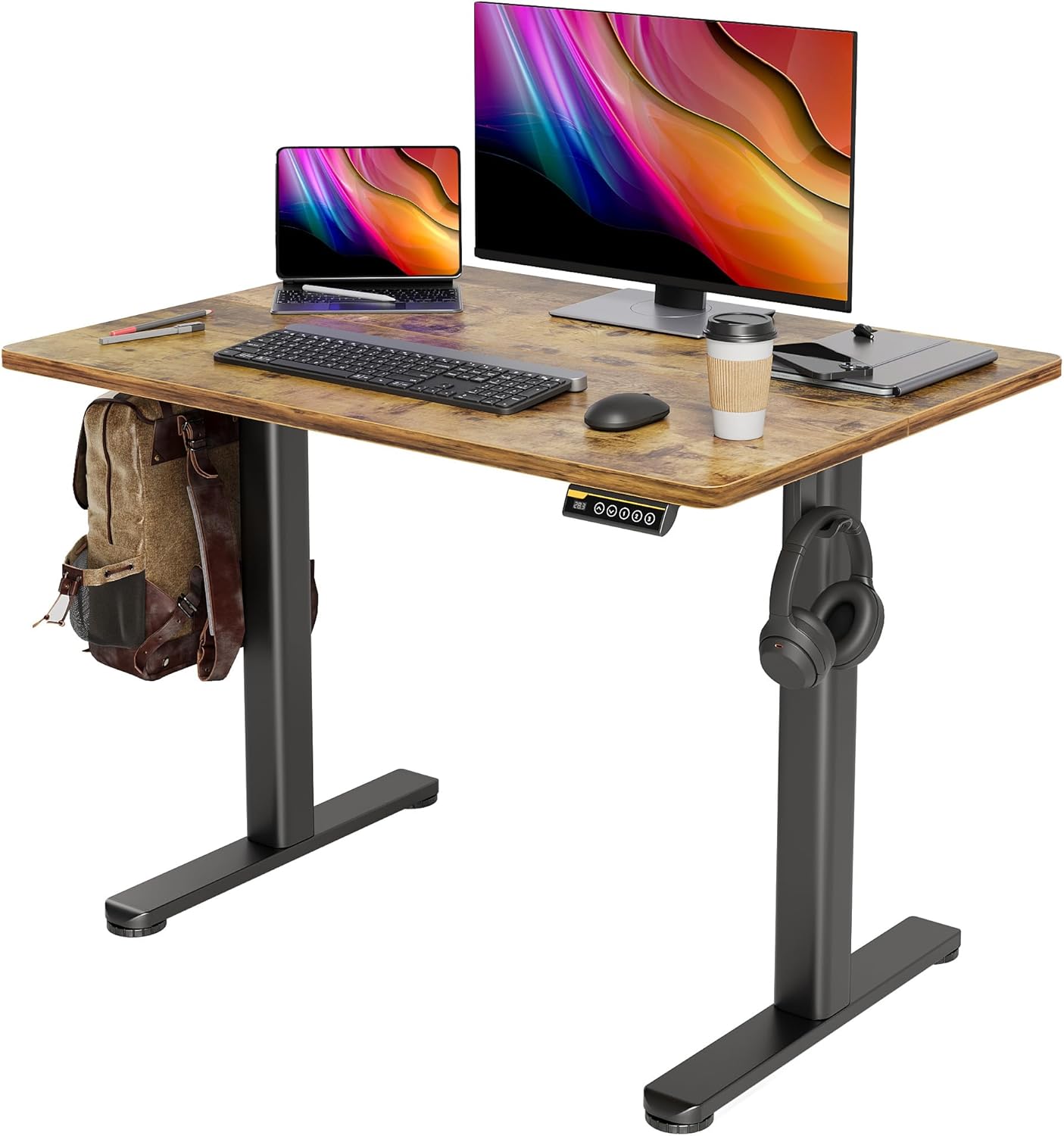 Seang Adjustable Standing Desk: Effortless Memory Height Control