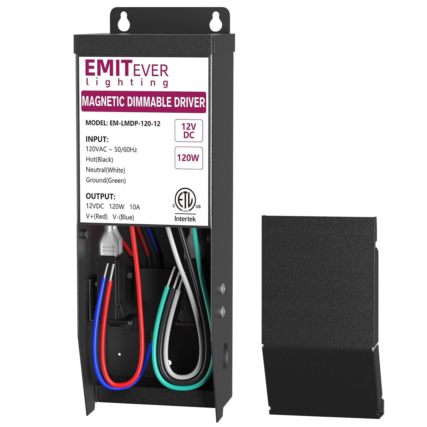 EMITEVER 120W Magnetic Dimmable LED Driver for Lighting Needs