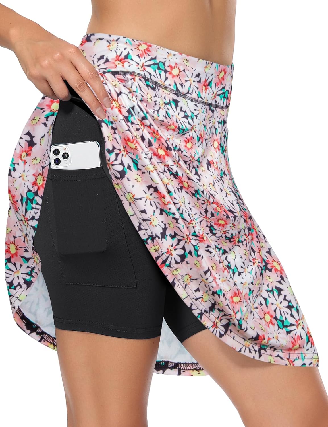 Fulbelle Golf Skorts for Women with 3 Pockets and Comfort
