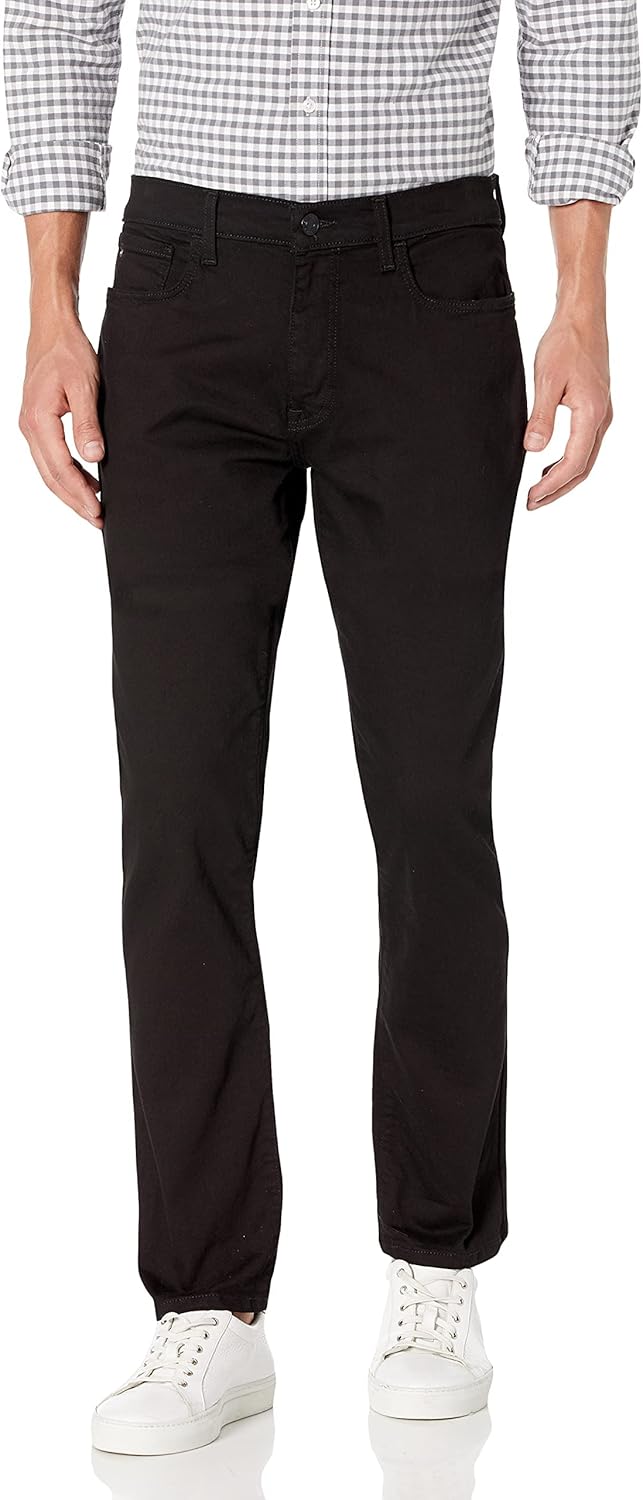 Tommy Hilfiger Men's Straight Fit Stretch Jeans for Comfort