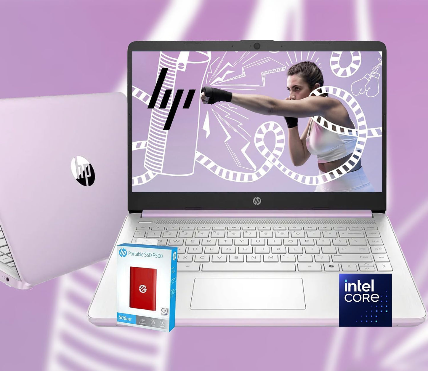 HP 14 Ultrabook with Microsoft 365 and 1.6TB Storage