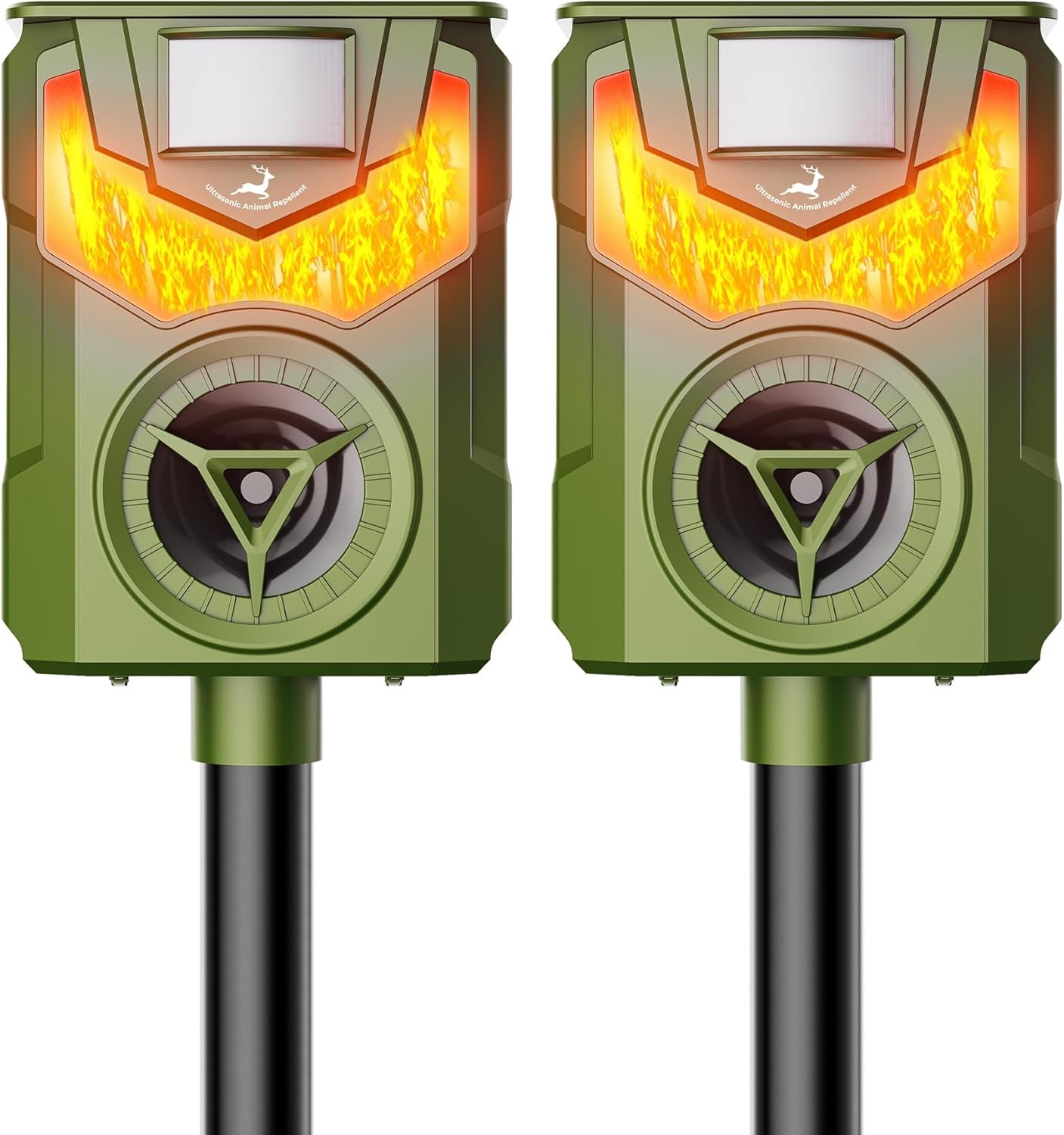 X-PEST Solar-Powered Ultrasonic Animal Repellent for Your Yard