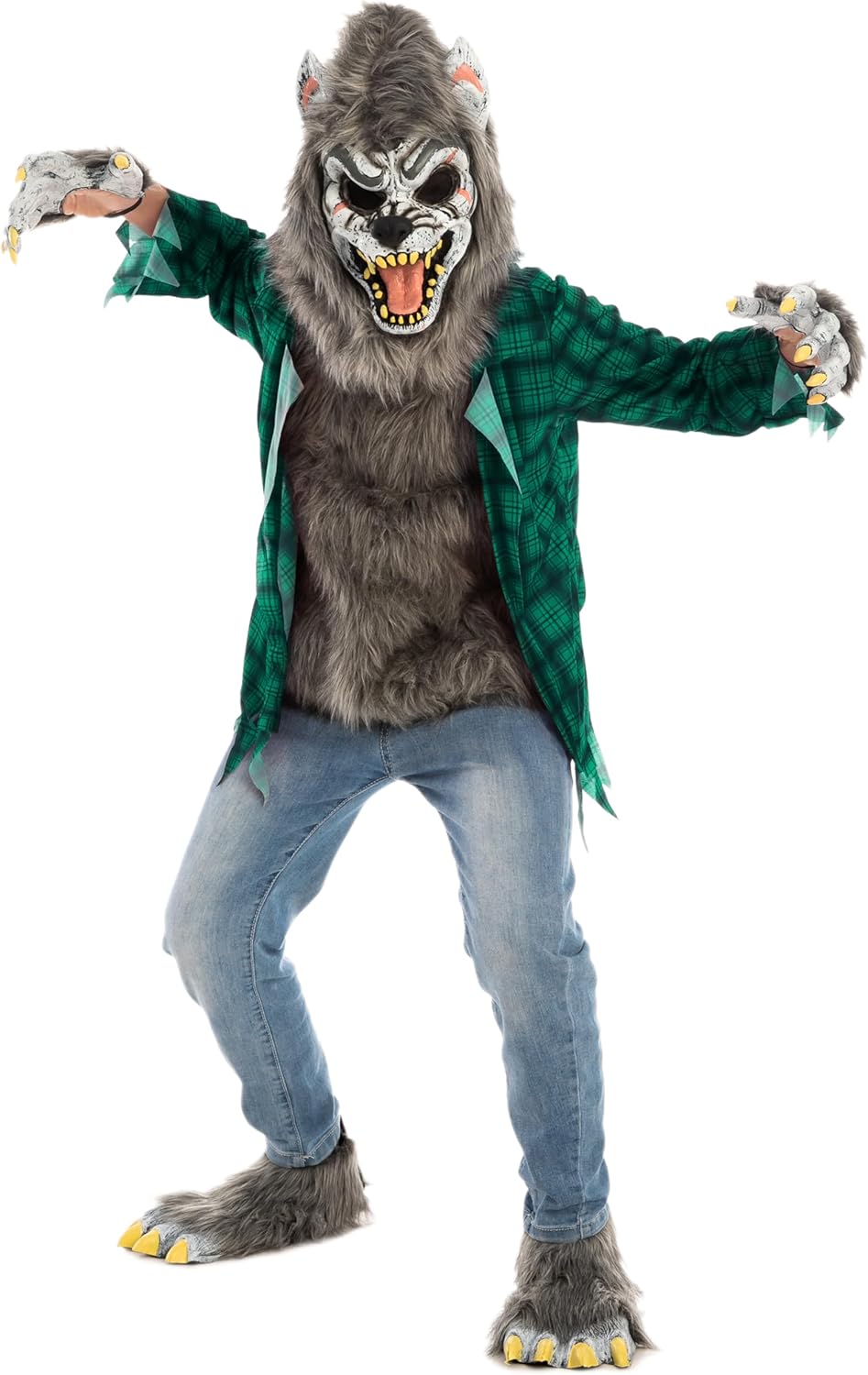 Spooktacular Creations Kids Werewolf Costume for Halloween Fun