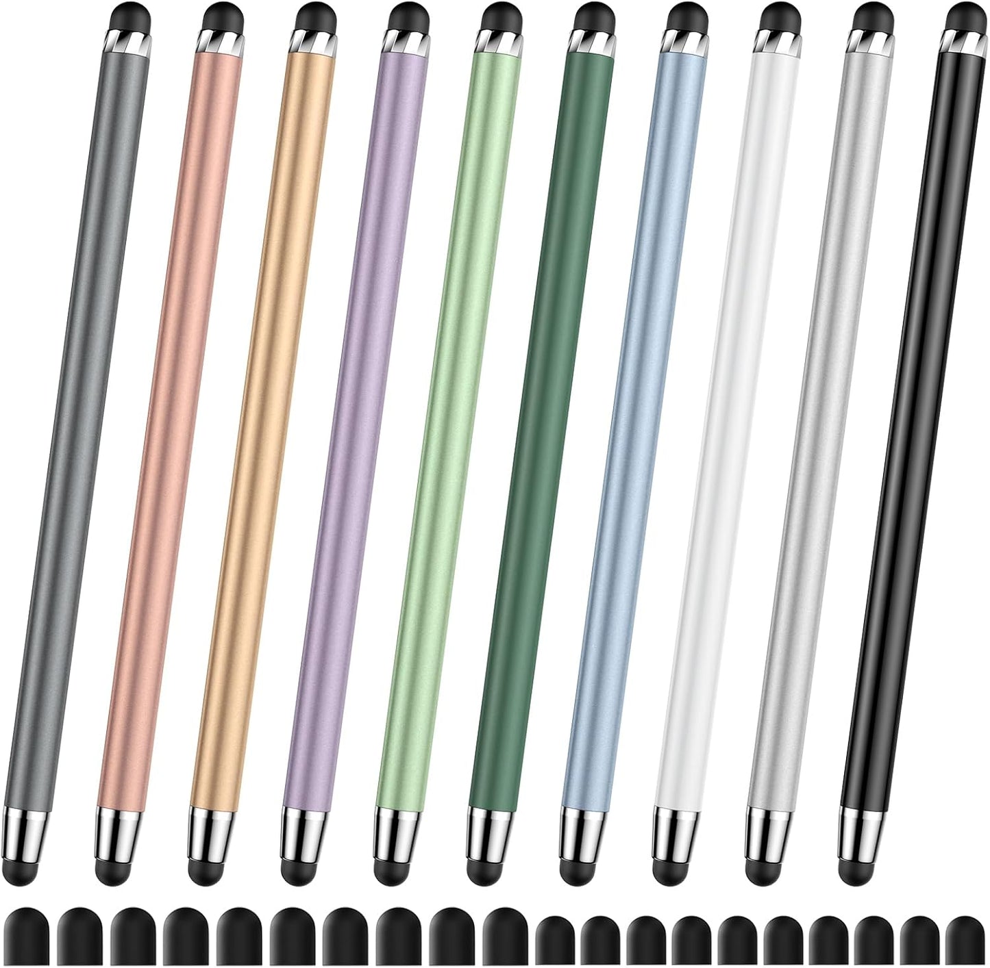 High Precision 2-in-1 Stylus Pen Set for Touchscreens